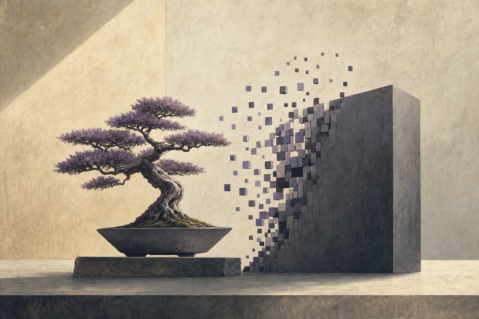 Bonsai Travels Light